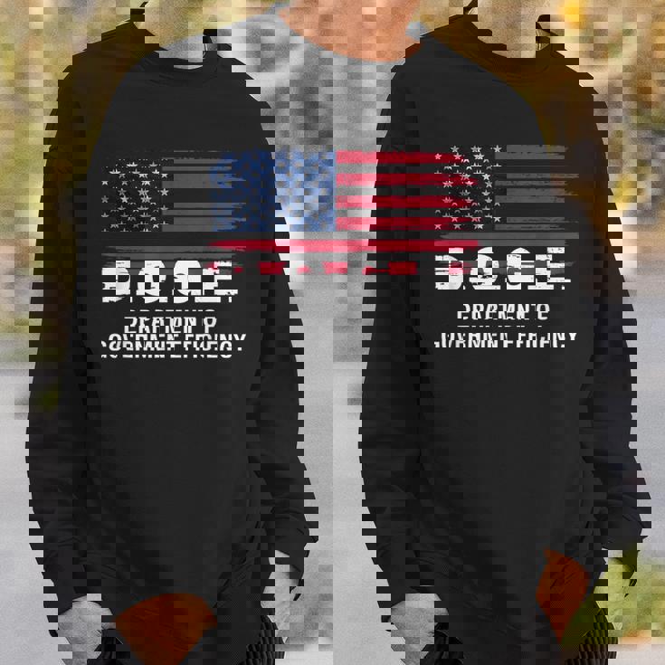 Doge Department Of Government Efficiency DOGE Government Sweatshirt Gifts for Him