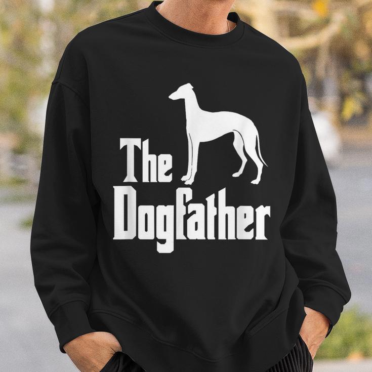 The Dogfather Greyhound Sweatshirt Geschenke für Ihn