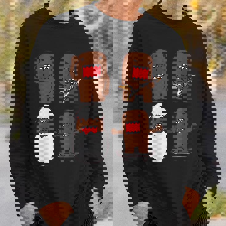 Domo Kun Guitar Y2k Sweatshirt Gifts for Him