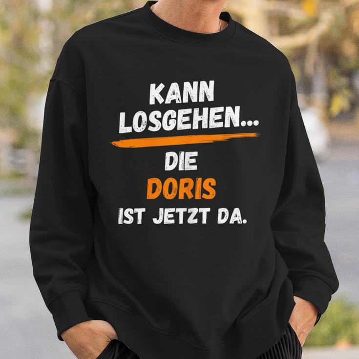 Doris Name Saying First Name Can Go Off Sweatshirt Geschenke für Ihn