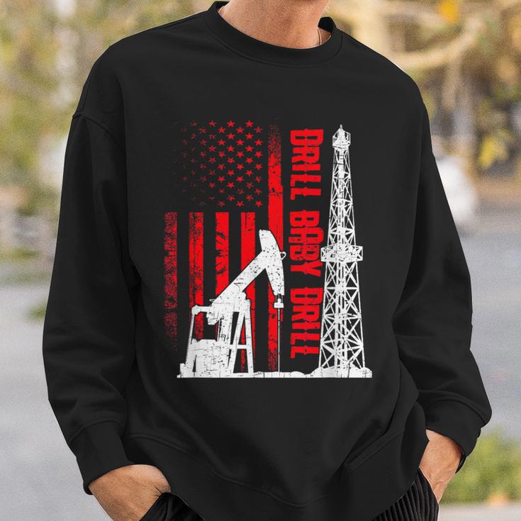 Drill Baby Drill Oil Field Worker Sweatshirt Geschenke für Ihn