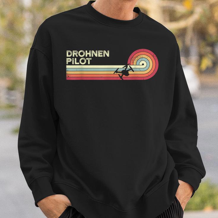 Drone Heartbeat Drones Quadcopter Drone Pilotintage Sweatshirt Geschenke für Ihn