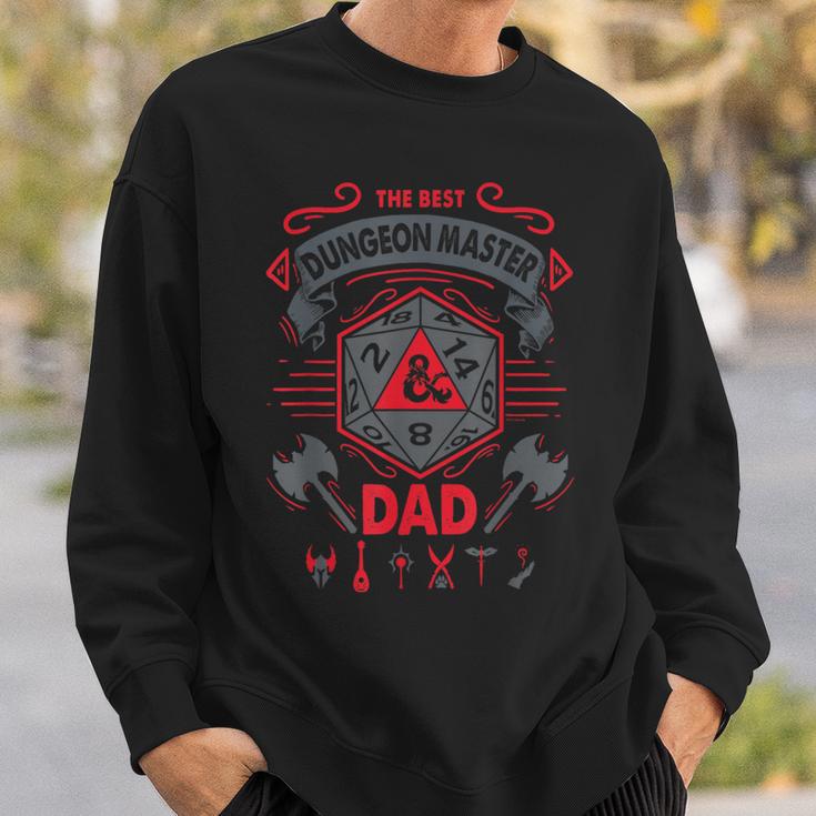 Dungeons & Dragons The Best Dungeon Master Dad Die Logo Sweatshirt Geschenke für Ihn