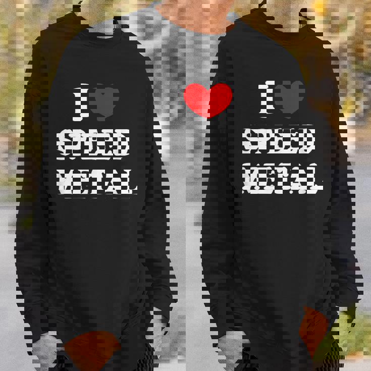Me Encanta El Speed Metal Me Encanta El Speed Metal Camisa de entrenamiento Regalos para él