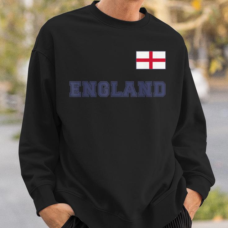 England With National Flag Flag On The Chest Sweatshirt Geschenke für Ihn