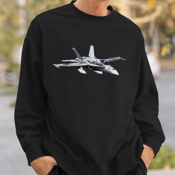 FA-18 F-18 Super Hornet Fighter PlaneSweatshirt Geschenke für Ihn