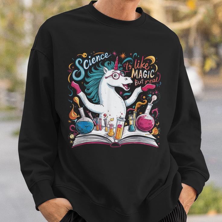 Fantastic Science It's Like Magic But Real Sweatshirt Geschenke für Ihn