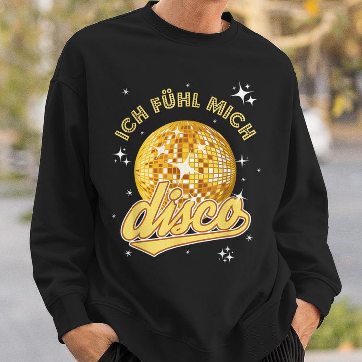 I Feel Disco Dance Party Celebration Disco Ball Malle Sweatshirt Geschenke für Ihn