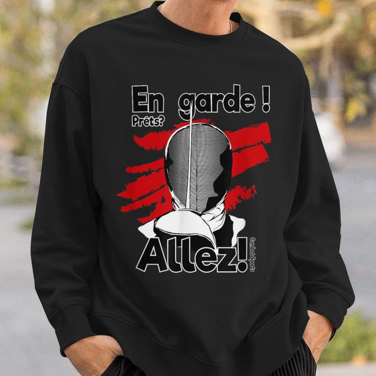 Fencing Fencing Sports Sweatshirt Geschenke für Ihn