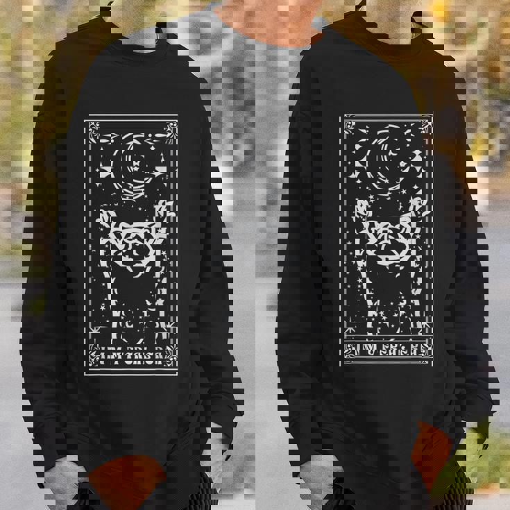 In My Feral Era Raccoon With Moon Trash Panda Sweatshirt Gifts for Him