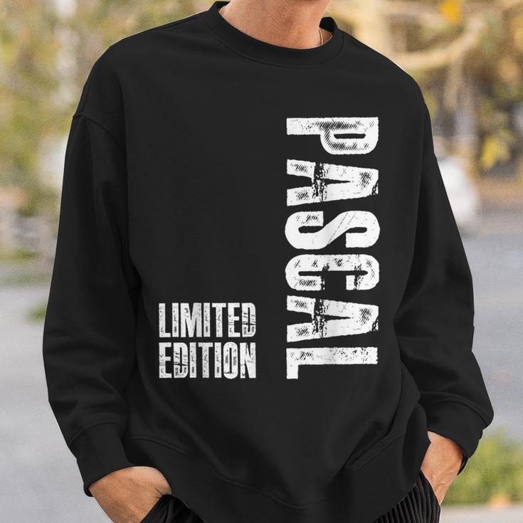 First Name Limited Edition Birthday For Pascal Sweatshirt Geschenke für Ihn