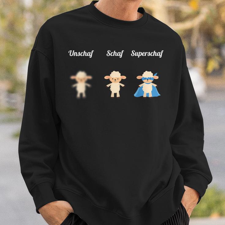 Fotgraf Photography Sheep Unschaf Superschaf Wortwitz Sweatshirt Geschenke für Ihn