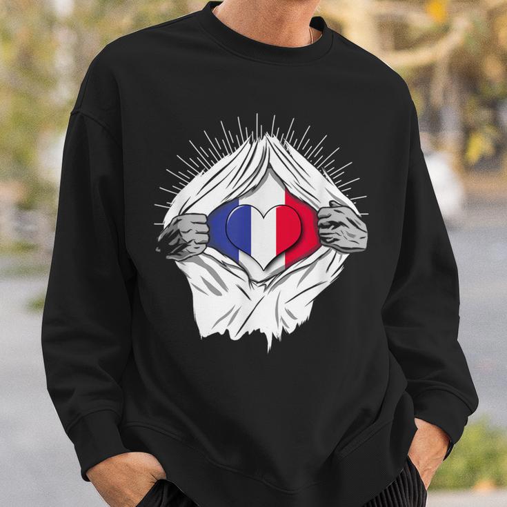 French Flag Home France Sweatshirt Geschenke für Ihn