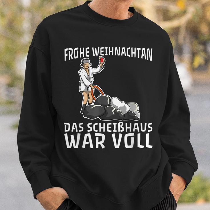 Frohe Weihnachten Das Scheißhaus Waroll Sweatshirt Geschenke für Ihn