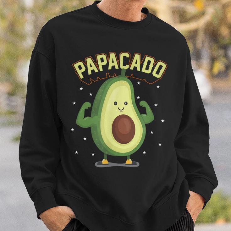 Avocado For Fathers Papacado Sweatshirt Geschenke für Ihn