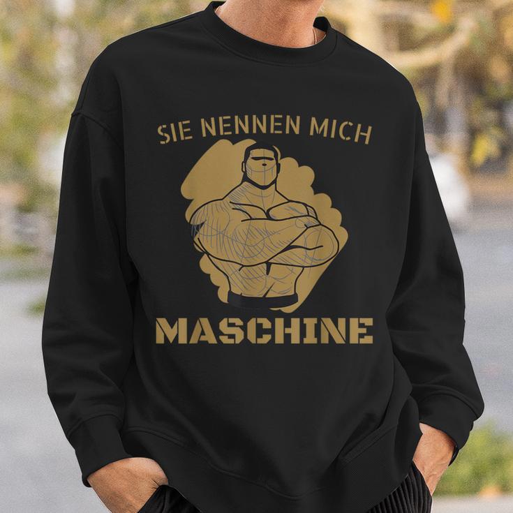 Bodybuilder Training Ich Name Mich Machine Sweatshirt Geschenke für Ihn