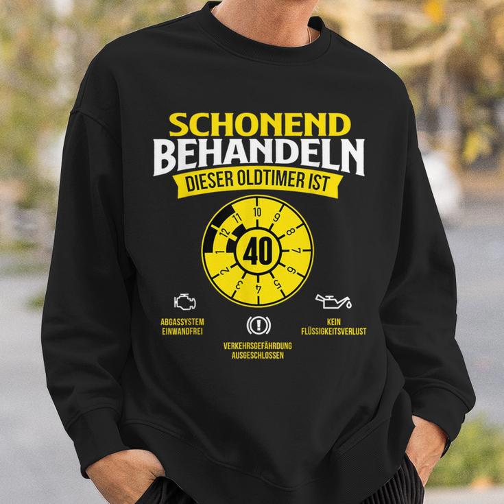 Dieser Oldtimer Ist 40 Jahre Birthday Sweatshirt Geschenke für Ihn