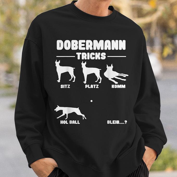 Dog Holder Doberman Dog Tricks S Sweatshirt Geschenke für Ihn