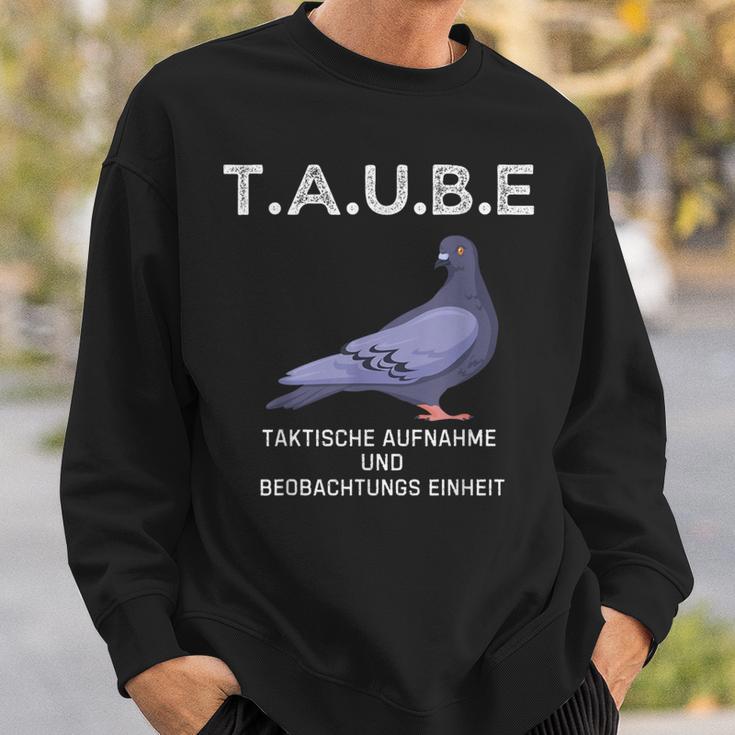 Pigeons Pigeon Meme German Meme Sweatshirt Geschenke für Ihn