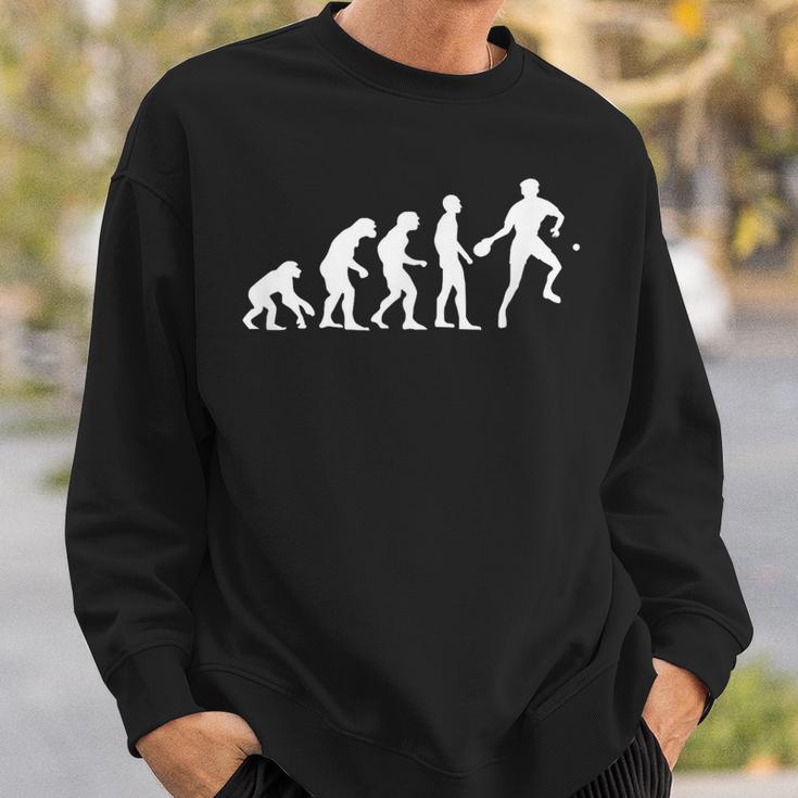 Table Tennis Evolution Table Tennis Player Sweatshirt Geschenke für Ihn