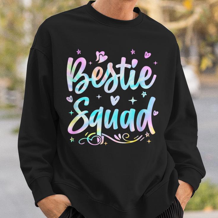 Tie Dye Best Friend Matching Bestie Squad Bff Cute Sweatshirt Gifts for Him