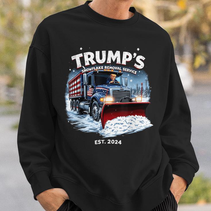Trump Snowflake Removal Service 2024 Elecciones Trump Camisa de entrenamiento Regalos para él