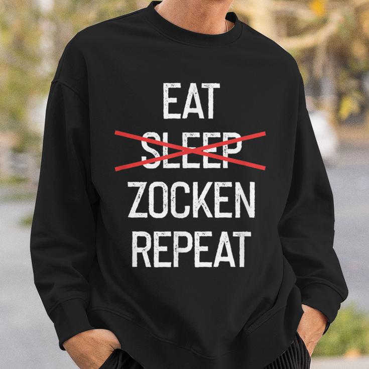 Gamer Zocken Gamer Sweatshirt Geschenke für Ihn