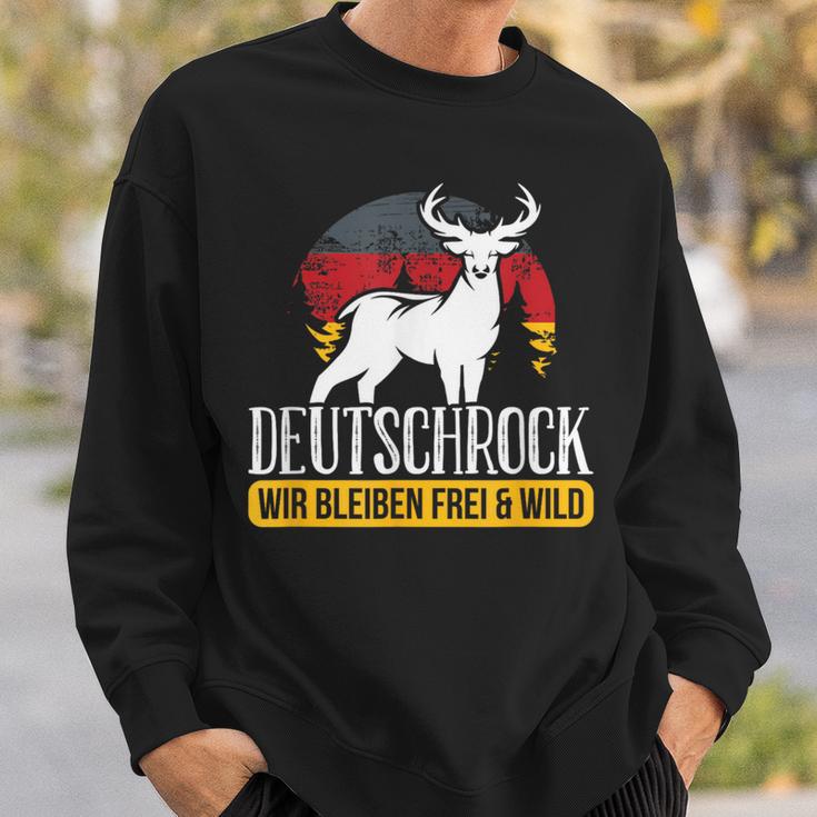 German Rock Wir Bleibfrei & Wild Sweatshirt Geschenke für Ihn