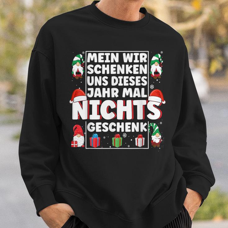 We Give Us Nothing Xmas Christmas S Sweatshirt Geschenke für Ihn