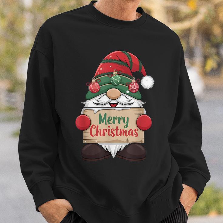 Gnome Christmas Santa Claus Costume Merry Christmas Gnome Sweatshirt Geschenke für Ihn