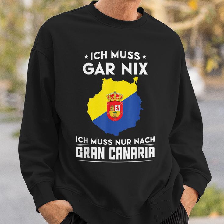 Gran Canaria Flag Travel Sweatshirt Geschenke für Ihn