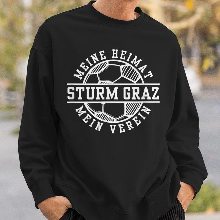 Graz Sturm Football Home Fan Styria Austria Stadium Sweatshirt Geschenke für Ihn