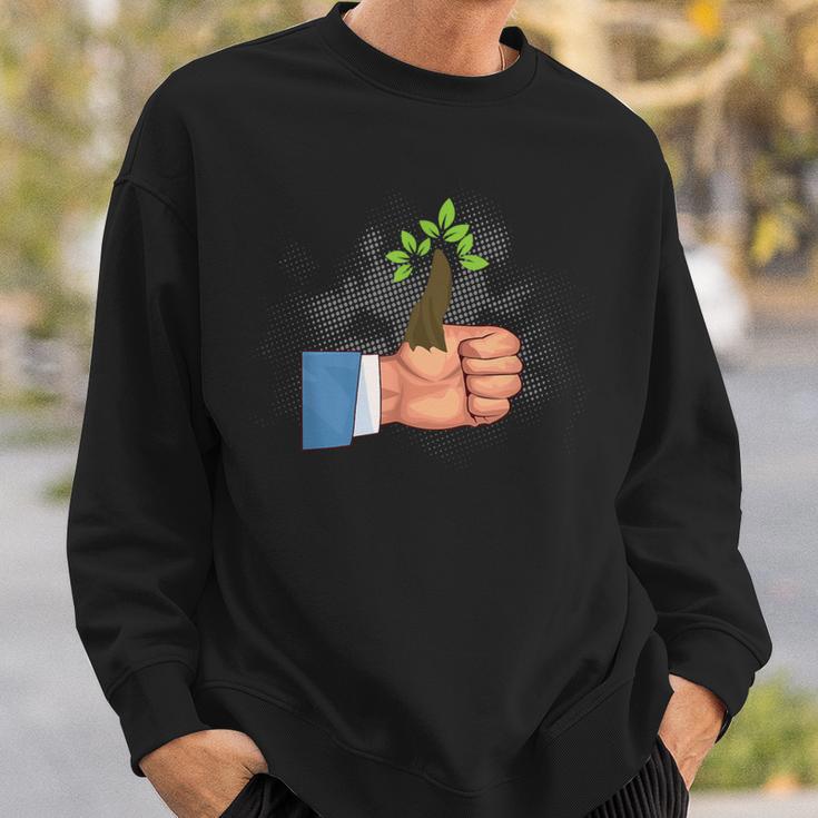 Green Thumb Hobby Gardener Gardening Gardening Sweatshirt Geschenke für Ihn