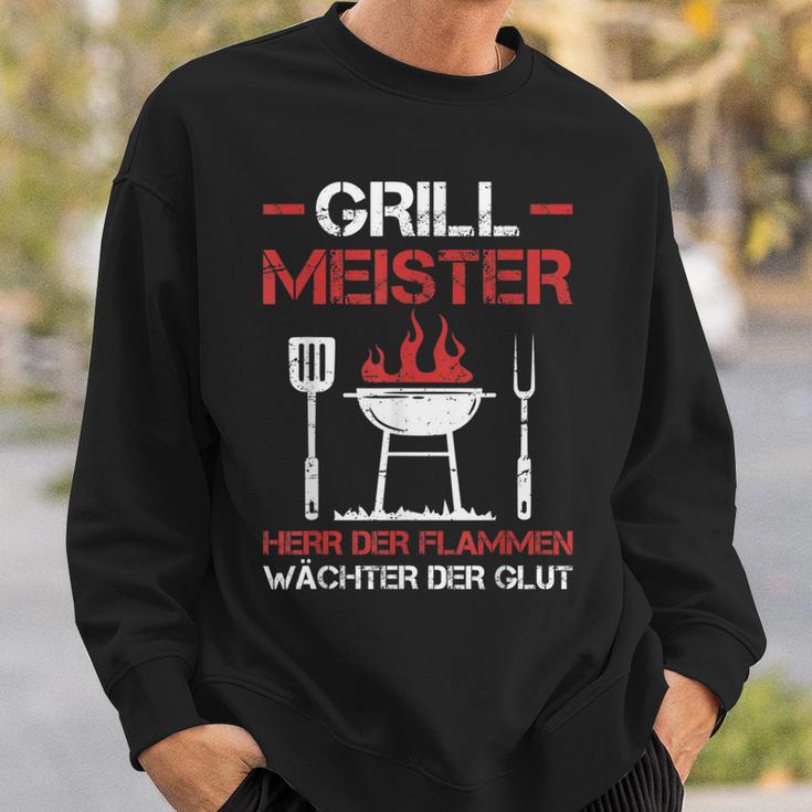 Grillmeister Lord Of The Flames Barbecue Party Barbecue S Sweatshirt Geschenke für Ihn