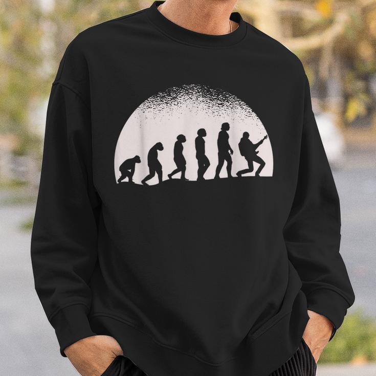 Guitar Player Evolution Guitar Sweatshirt Geschenke für Ihn