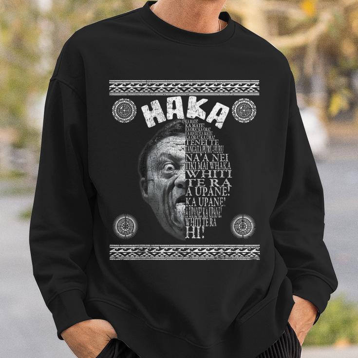 Haka Fans Maori Warrior New Zealand Rugby Sweatshirt Geschenke für Ihn