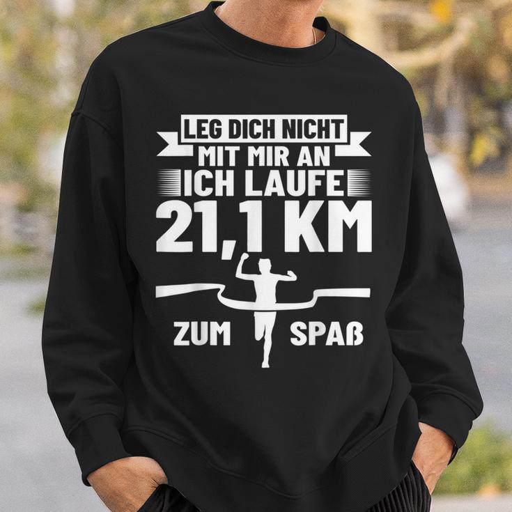 Half Marathon Running Marathon Participant Half Marathon Runner Sweatshirt Geschenke für Ihn