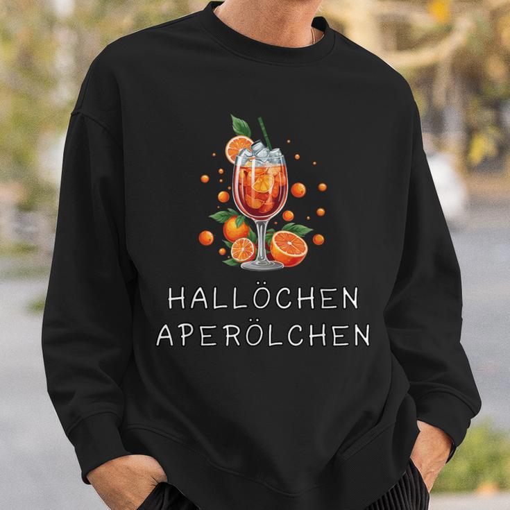 Hallöchen Aperölchen Cocktail Fancy Dress Spritz Costume Sweatshirt Geschenke für Ihn