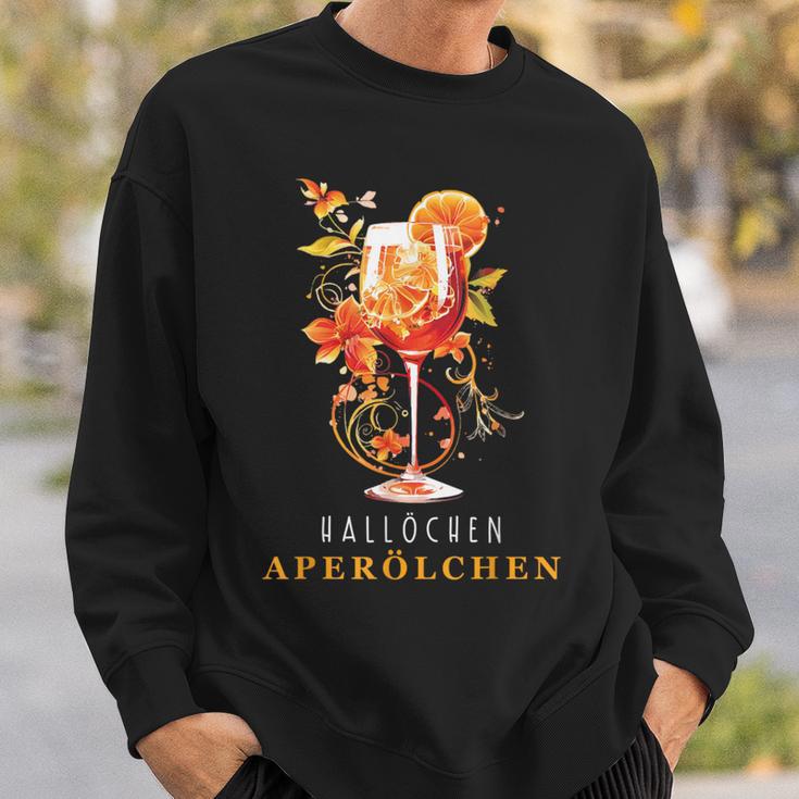 Hallöchen Aperölchen Outfit Sommer Party Cocktail Spritz Sweatshirt Geschenke für Ihn