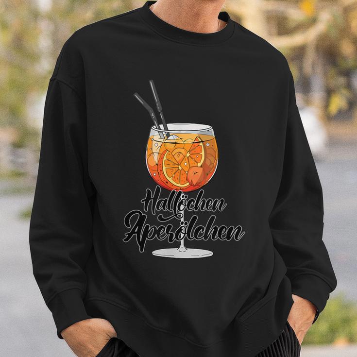 Hallöchen Aperölchen Spritz Party Carnival Club Sweatshirt Geschenke für Ihn