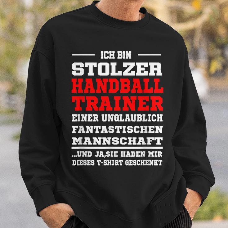 Handball Trainer For Your Handball Trainer Sweatshirt Geschenke für Ihn