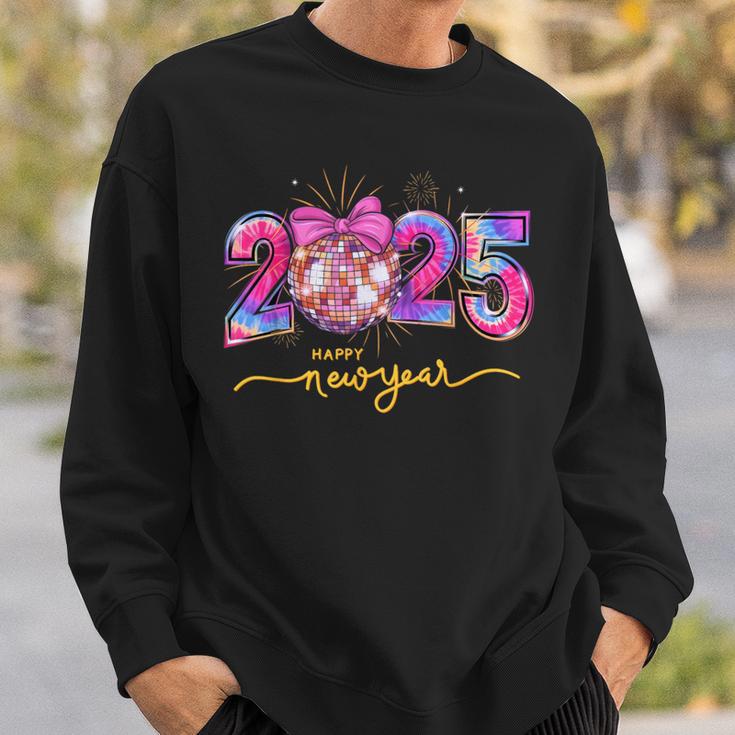 Happy New Year 2025 Pink Coquette Party Family Matching 2025 Sweatshirt Geschenke für Ihn