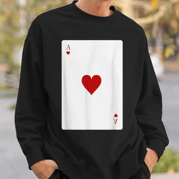 Heart Ace Costume Sweatshirt Geschenke für Ihn