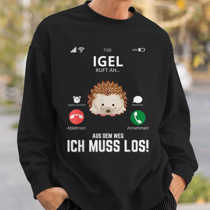 Hedgehog Freak Sweatshirt Geschenke für Ihn