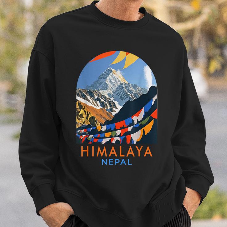 Himalaya Travel Mountain Exploration Lovertrip Himalaya Nepal Sweatshirt Geschenke für Ihn