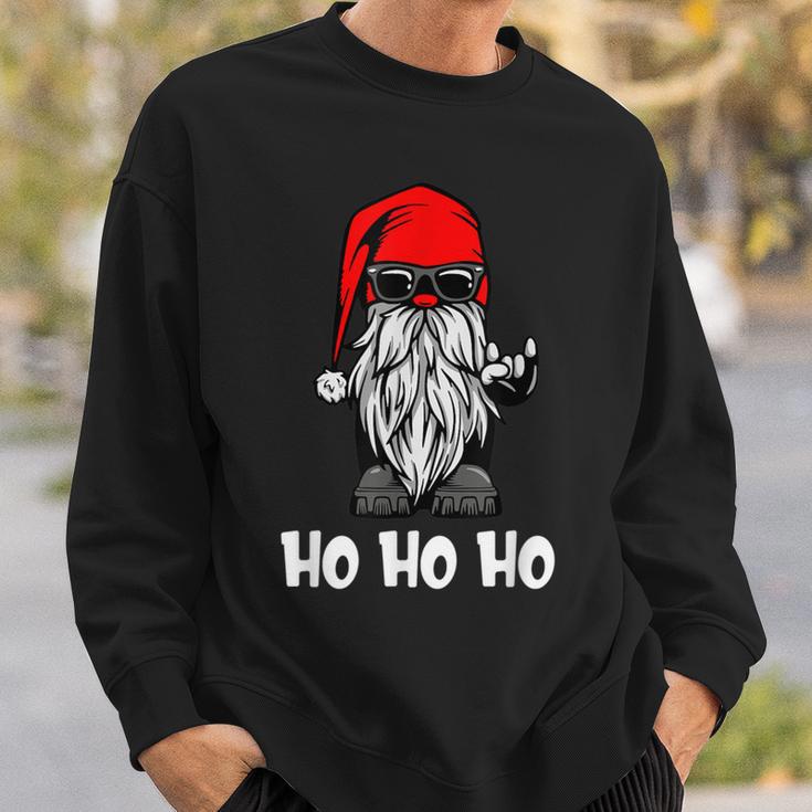 Ho Ho Ho Xmas Christmas Cool Santa Costume Sweatshirt Geschenke für Ihn