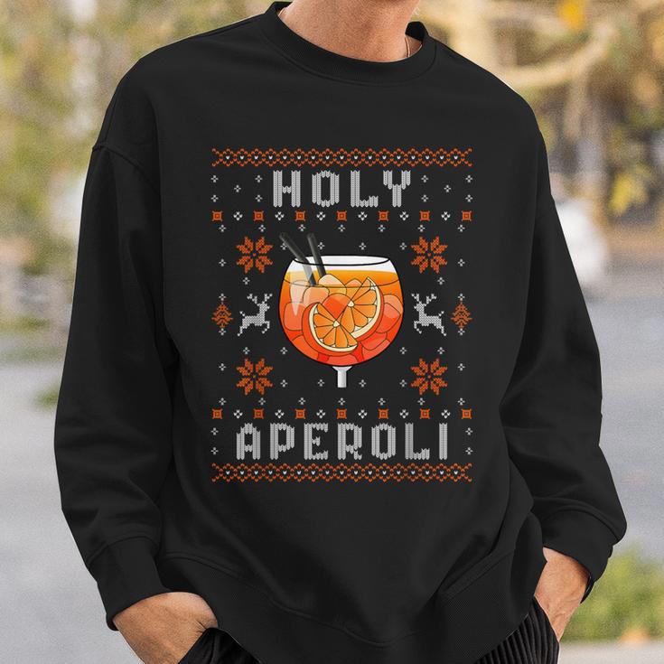 Holy Aperoli X Merry Spritzmas Spritz & Christmas Sweatshirt Geschenke für Ihn