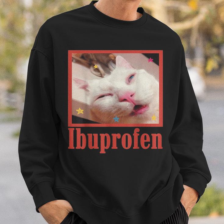 Ibuprofen Cat Meme Sweatshirt Geschenke für Ihn