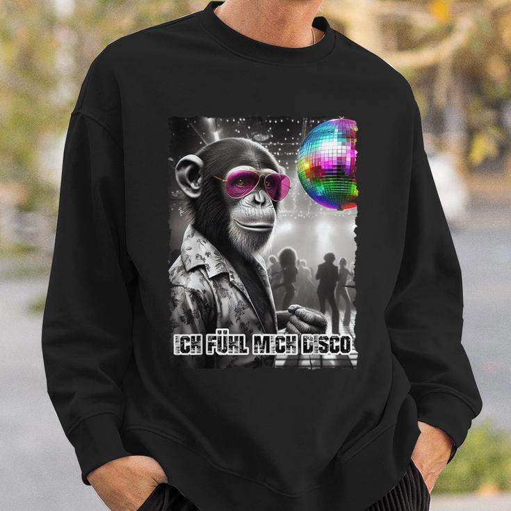 Ich Fühl Mich Fühl Mich Disco Ball Sweatshirt Geschenke für Ihn