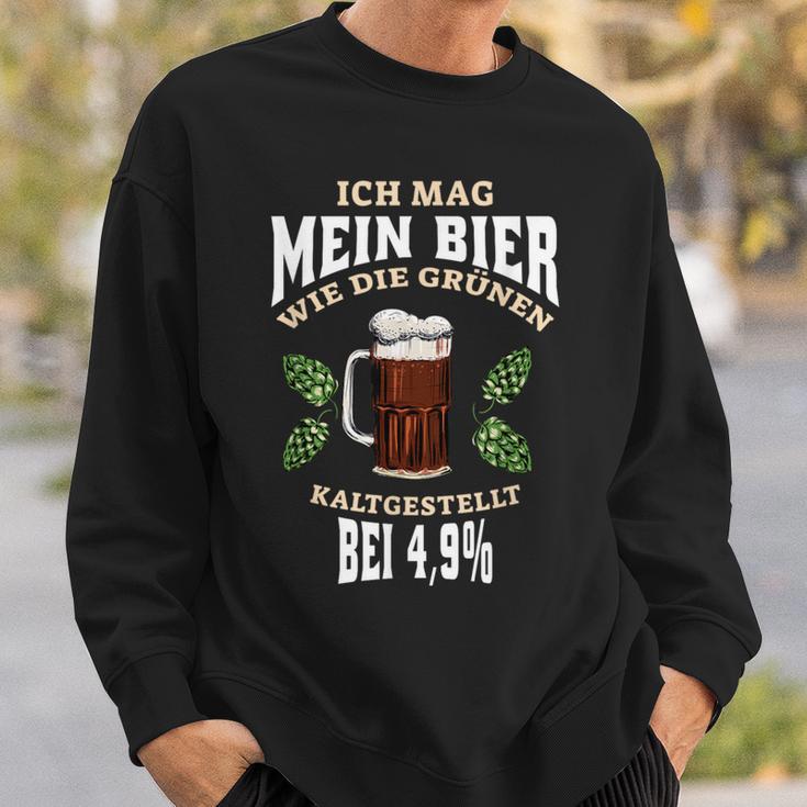 Ich Mag Mein Bier Kaltgestellt Sweatshirt Geschenke für Ihn